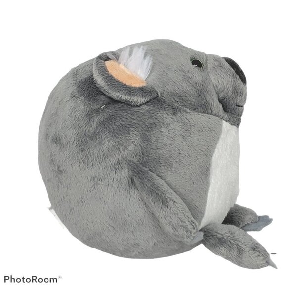 Goof Ballz Kiely Koala Bear Round Gray Plush - Picture 4 of 6